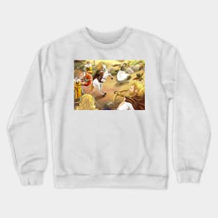 Struck Through The Heart Crewneck Sweatshirt